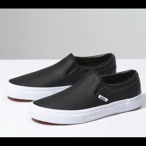 Vans Perf Leather Slip-On